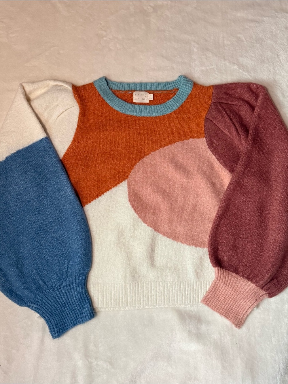 Dry Goods Colorblock Crewneck Sweater - Multicolor